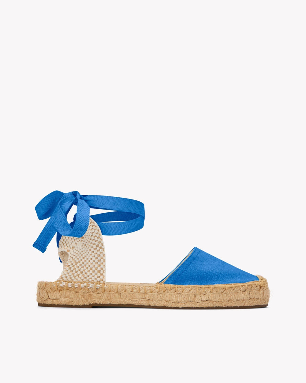The Lauren Lace Up - Seasonal - French Blue - Women's - Women's Espadrilles - French Blue - Soludos - 