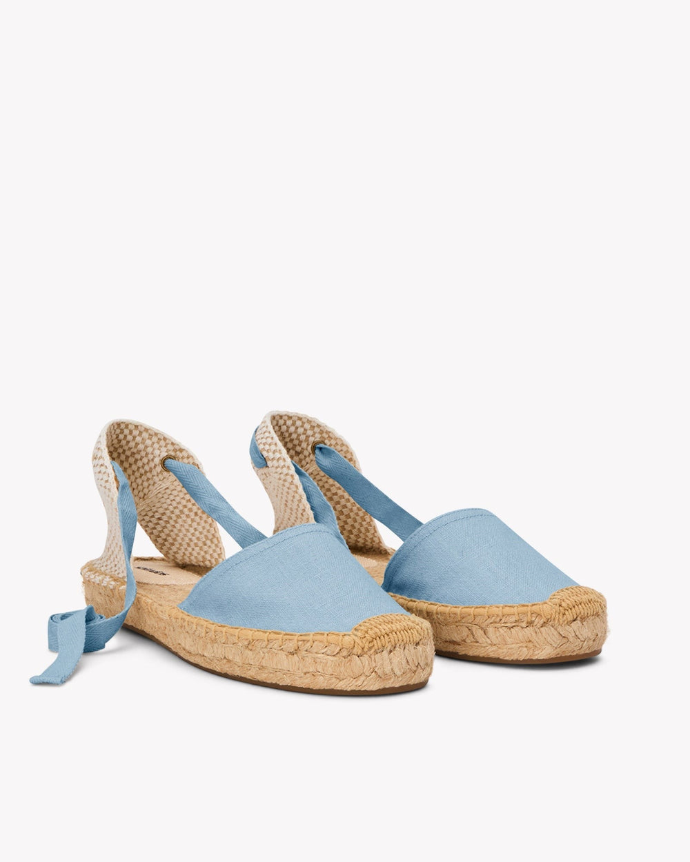 The Lauren Lace Up - Seasonal - Cielo Blue - Women's - Women's Espadrilles - Cielo Blue - Soludos - 