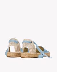 The Lauren Lace Up - Seasonal - Cielo Blue - Women's - Women's Espadrilles - Cielo Blue - Soludos - 