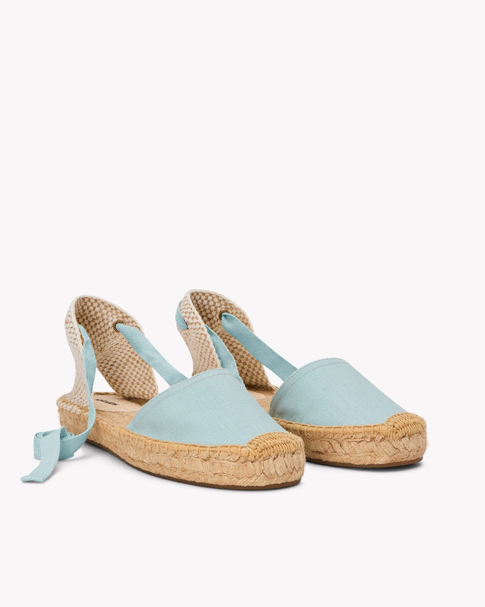 The Lauren Lace Up - Seasonal - Sea Spray Green - Women's - Women's Espadrilles - Sea Spray Green - Soludos - 
