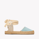 The Lauren Lace Up - Seasonal - Sea Spray Green - Women's - Women's Espadrilles - Sea Spray Green - Soludos - 