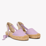 The Lauren Lace Up - Seasonal - Lavender Purple - Women's - Women's Espadrilles - Lavender Purple - Soludos - 