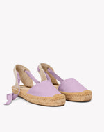The Lauren Lace Up - Seasonal - Lavender Purple - Women's - Women's Espadrilles - Lavender Purple - Soludos - 