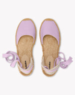 The Lauren Lace Up - Seasonal - Lavender Purple - Women's - Women's Espadrilles - Lavender Purple - Soludos - 