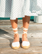 Womens_Espadrilles_The Lauren Lace Up_Linen Colors_Oasis White - Women's Espadrilles - Oasis White - Soludos - 