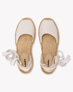 The Lauren Lace Up - Core - Oasis White - Women's - Women's Espadrilles - Oasis White - Soludos - 