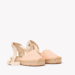 Women's Lauren Lace Up Espadrille | Vichy | Pink - Yellow - Womens Espadrilles - Pink - Yellow - ET2C - 