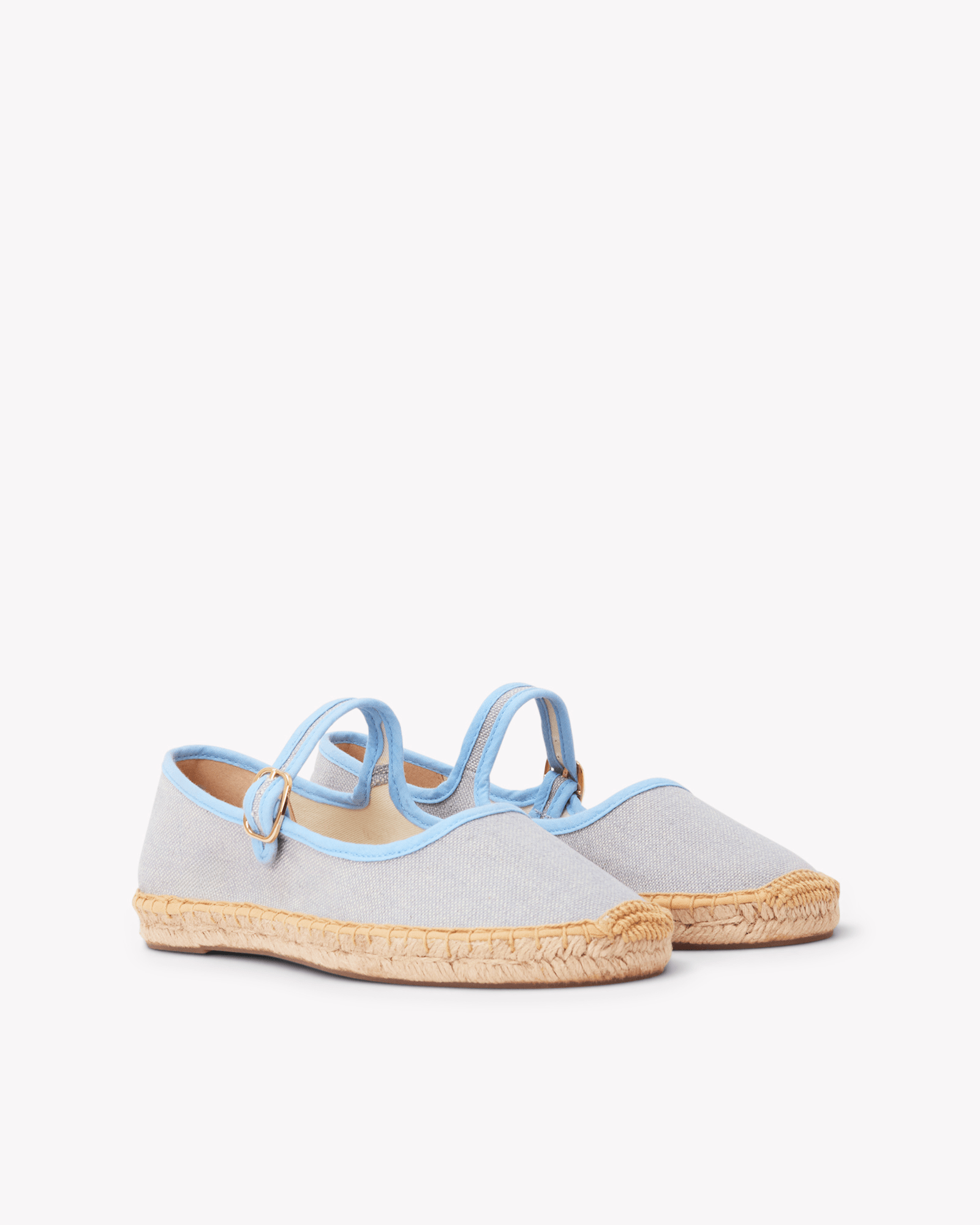 Women's Mary Jane Espadrille | Woven Color | Dolphin Blue - Womens Espadrilles - Dolphin Blue - ET2C - 