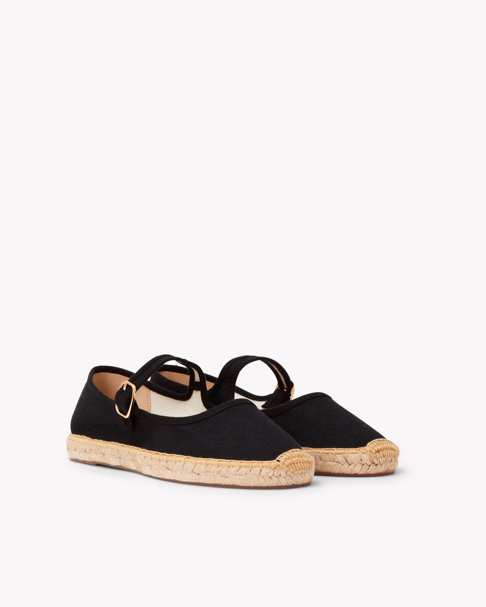 Women's Mary Jane Espadrille | Woven Color | Noche Black - Womens Espadrilles - Noche Black - ET2C - 