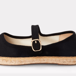 Women's Mary Jane Espadrille | Woven Color | Noche Black - Womens Espadrilles - Noche Black - ET2C - 