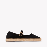 Women's Mary Jane Espadrille | Woven Color | Noche Black - Womens Espadrilles - Noche Black - ET2C - 