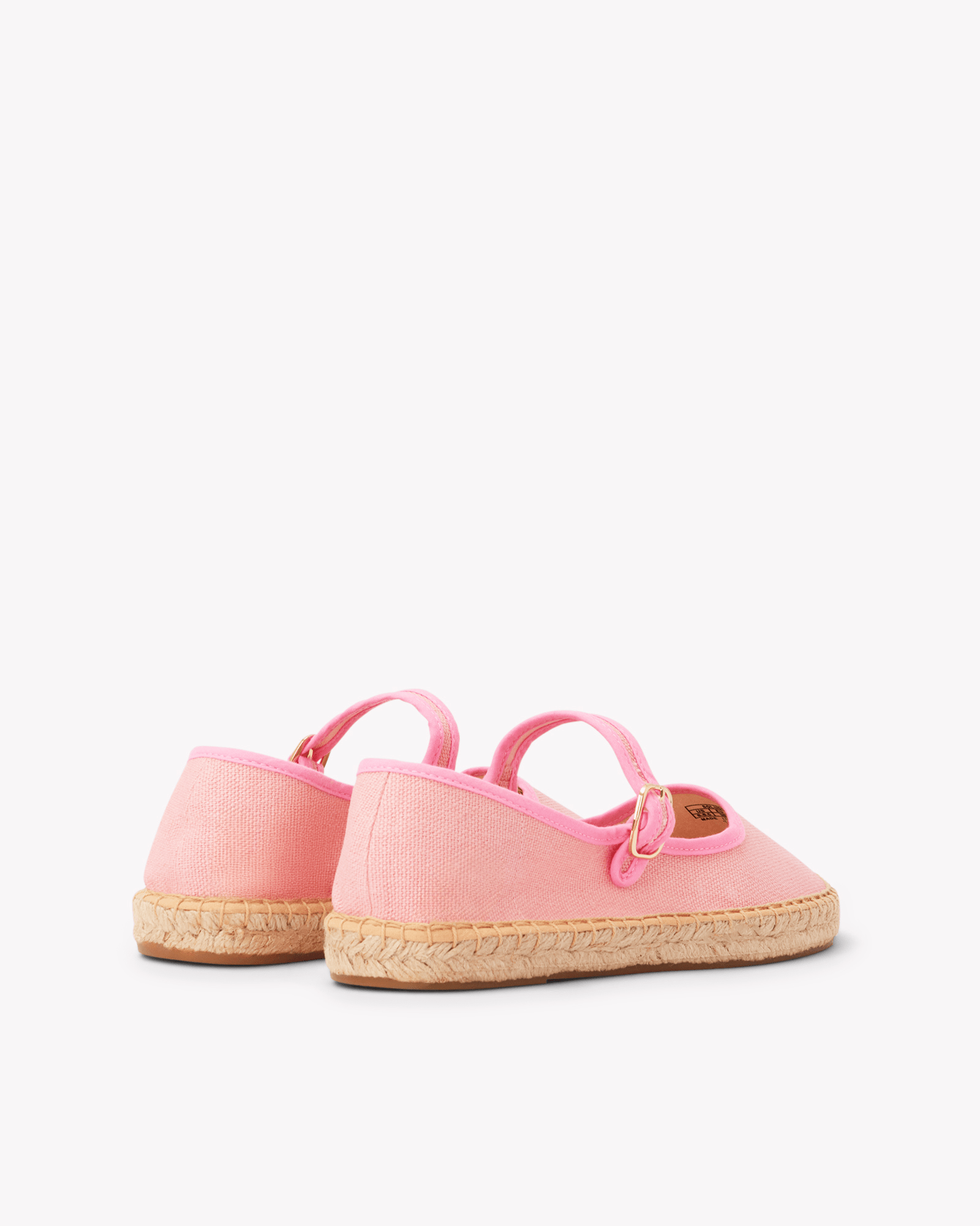 Women's Mary Jane Espadrille | Woven Color | Dusty Rose Pink - Womens Espadrilles - Dusty Rose Pink - ET2C - 