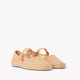 Women's Mary Jane Espadrille | Woven Color | Safari Brown - Womens Espadrilles - Safari Brown - ET2C - 