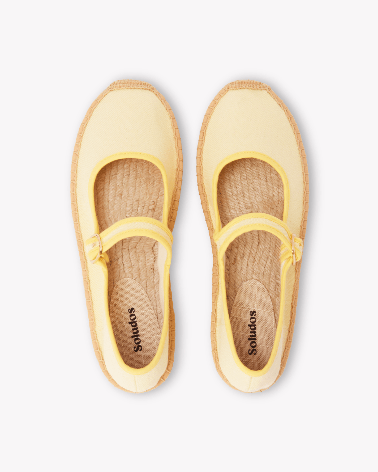 Women's Mary Jane Espadrille | Woven Color | Butter Yellow - Womens Espadrilles - Butter Yellow - ET2C - 