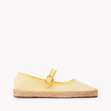 Women's Mary Jane Espadrille | Woven Color | Butter Yellow - Womens Espadrilles - Butter Yellow - ET2C - 