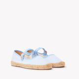 Women's Mary Jane Espadrille | Seersucker | Classic Blue - Womens Espadrilles - Classic Blue - ET2C - 