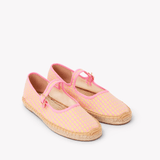 Women's Mary Jane Espadrille | Vichy | Pink - Yellow - Womens Espadrilles - Pink - Yellow - ET2C - 