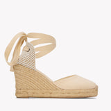 The Marseille Wedge - Classic - La Concha Ivory - Women's - Women's Wedge Espadrilles - La Concha Ivory - Soludos - 