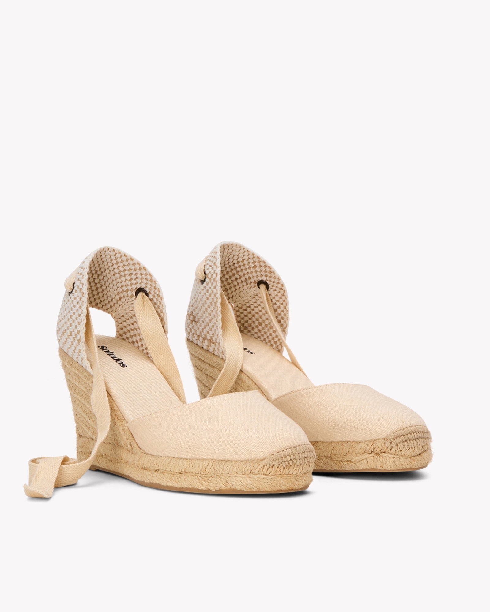 The Marseille Wedge - Classic - La Concha Ivory - Women's - Women's Wedge Espadrilles - La Concha Ivory - Soludos - 