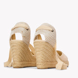The Marseille Wedge - Classic - La Concha Ivory - Women's - Women's Wedge Espadrilles - La Concha Ivory - Soludos - 