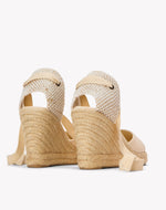 The Marseille Wedge - Classic - La Concha Ivory - Women's - Women's Wedge Espadrilles - La Concha Ivory - Soludos - 