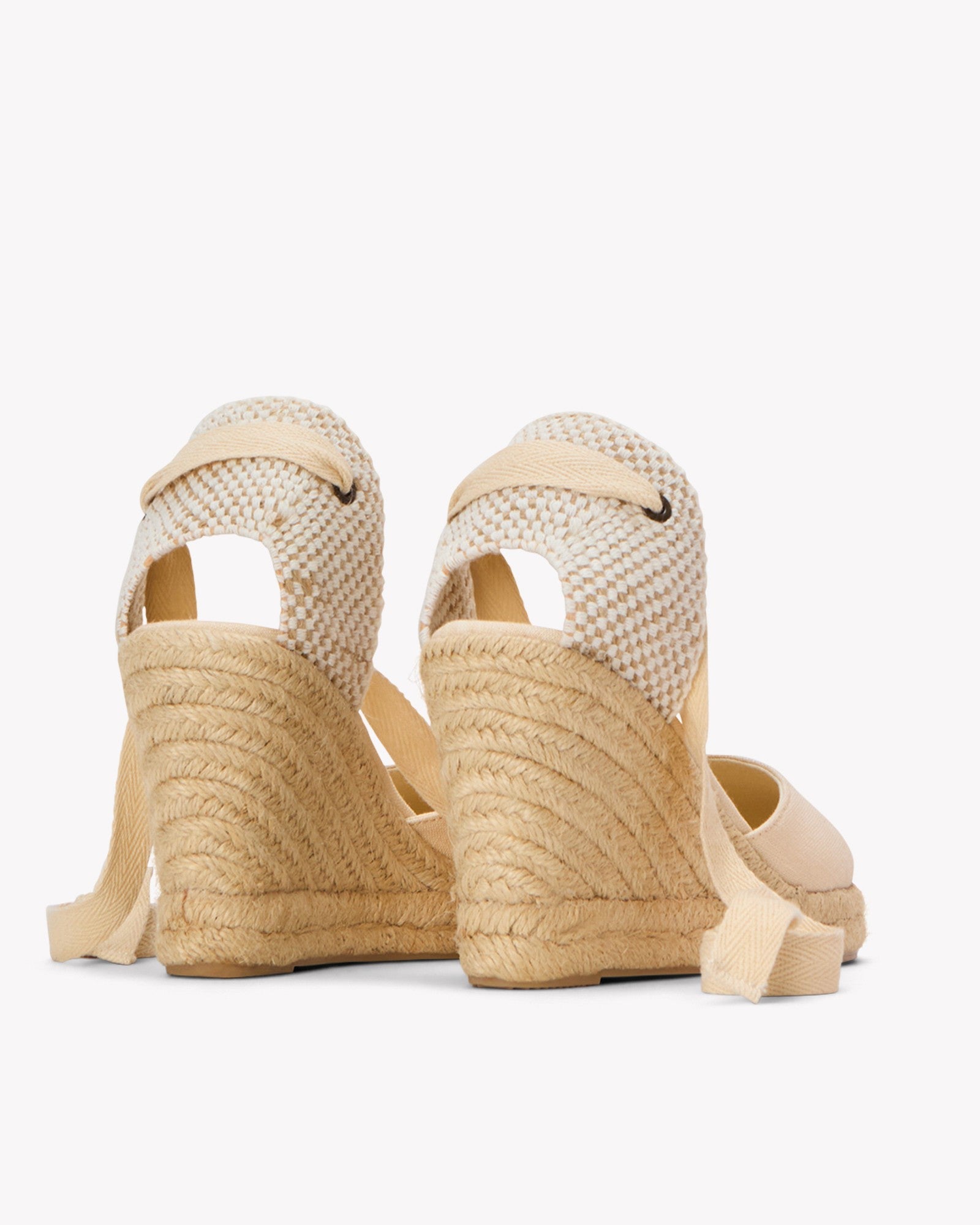 The Marseille Wedge - Classic - La Concha Ivory - Women's - Women's Wedge Espadrilles - La Concha Ivory - Soludos - 