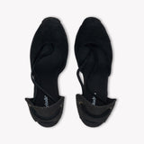 Womens_Espadrilles_The Marseille Wedge_Leather Colors_Noche Black - Tonal - Women's Wedge Espadrilles - Noche Black - Tonal - Soludos - 