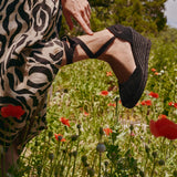 Womens_Espadrilles_The Marseille Wedge_Leather Colors_Noche Black - Tonal - Women's Wedge Espadrilles - Noche Black - Tonal - Soludos - 