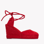 Womens_Espadrilles_The Marseille Wedge_Leather Colors_Flamenco Red - Tonal - Women's Wedge Espadrilles - Flamenco Red - Tonal - Soludos - 