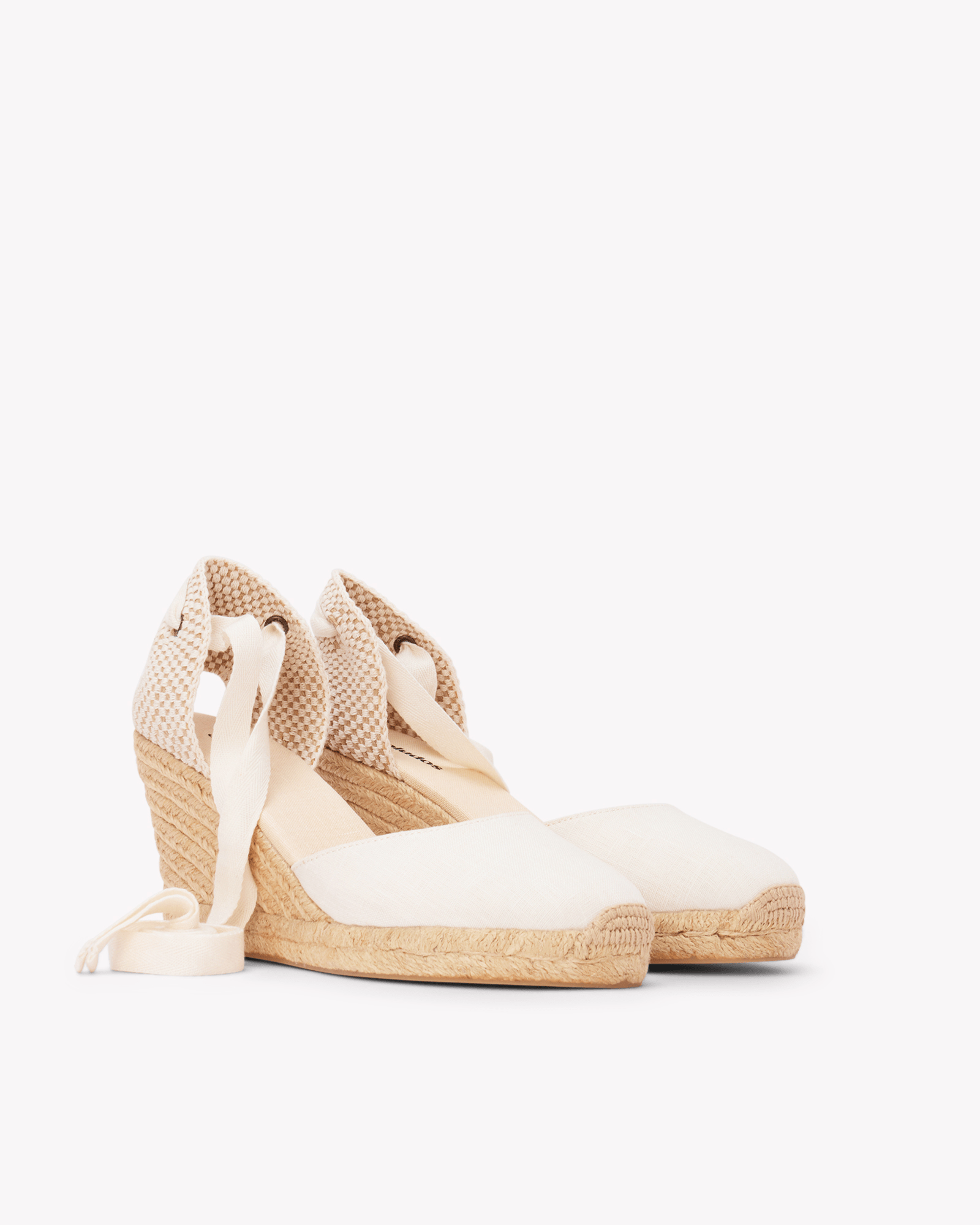 Women's Marseille Wedge Espadrille | Linen Color | Oasis White - Womens Espadrilles - Oasis White - Soludos - 