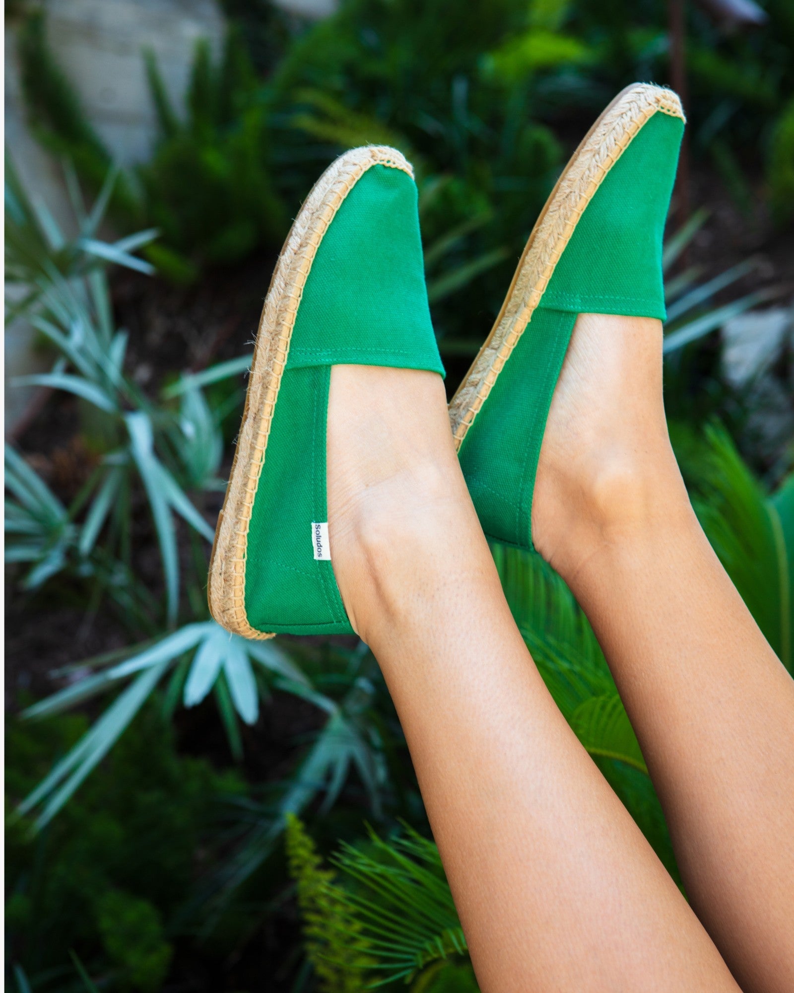 The Original Espadrille - Dali Colors - Seasonal - Palmeras Green - Women's - Women's Espadrilles - Palmeras Green - Soludos - 