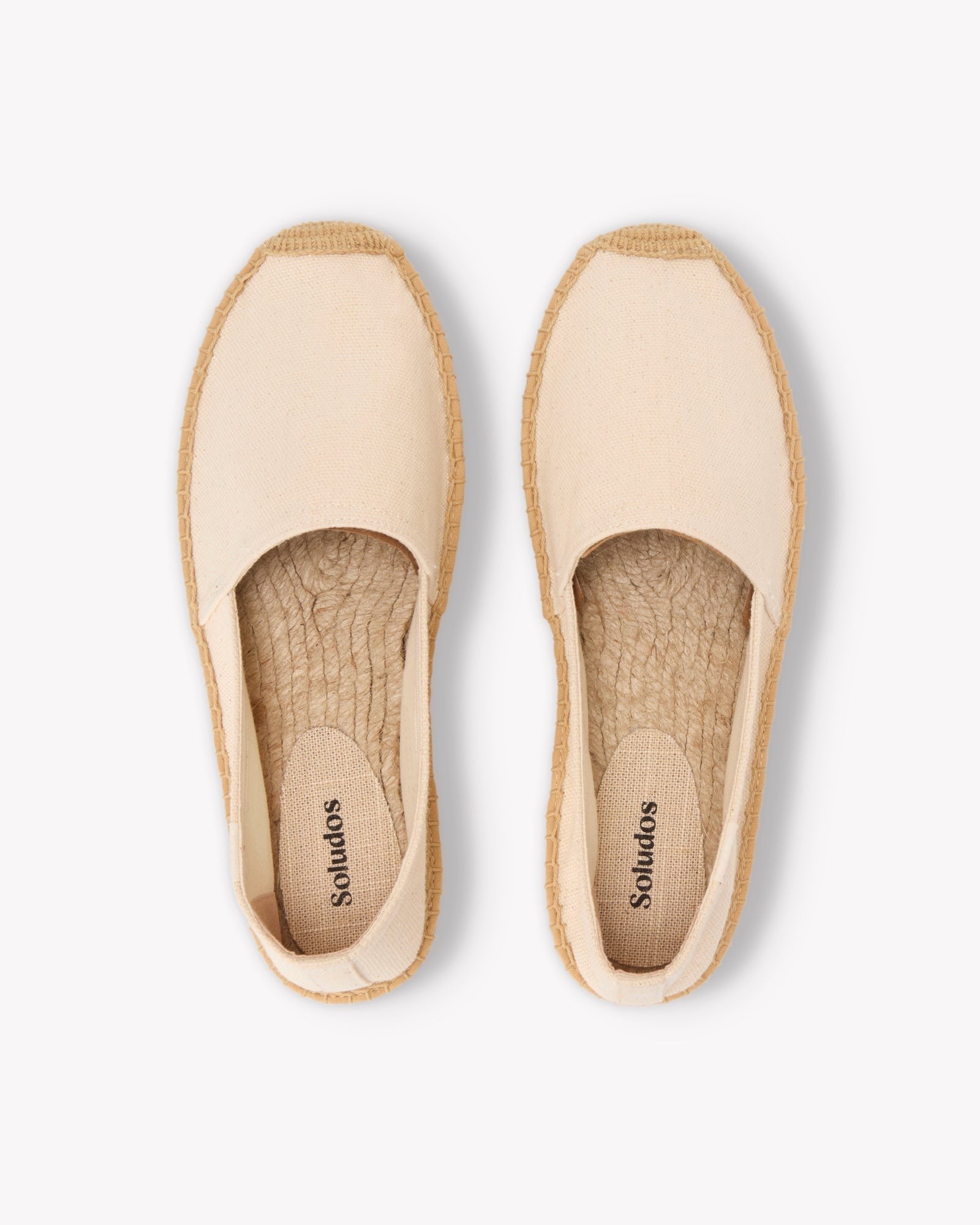 The Original Espadrille - Dali Colors - Core - Natural Undyed - Women's - Women's Espadrilles - Natural Undyed - Soludos - 