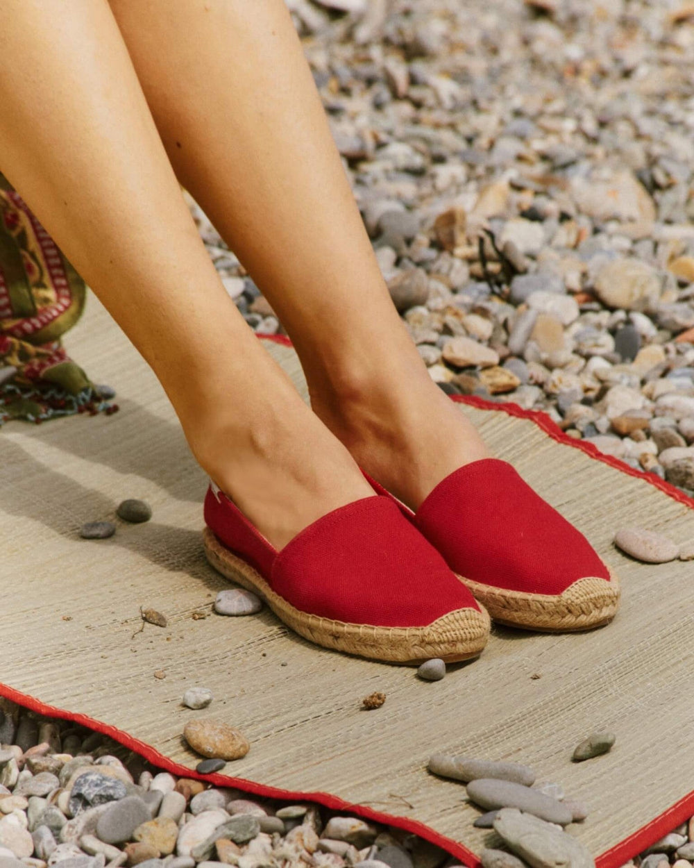 The Original Espadrille - Dali Colors - Core - Rioja Red - Women's - Women's Espadrilles - Rioja Red - Soludos - 