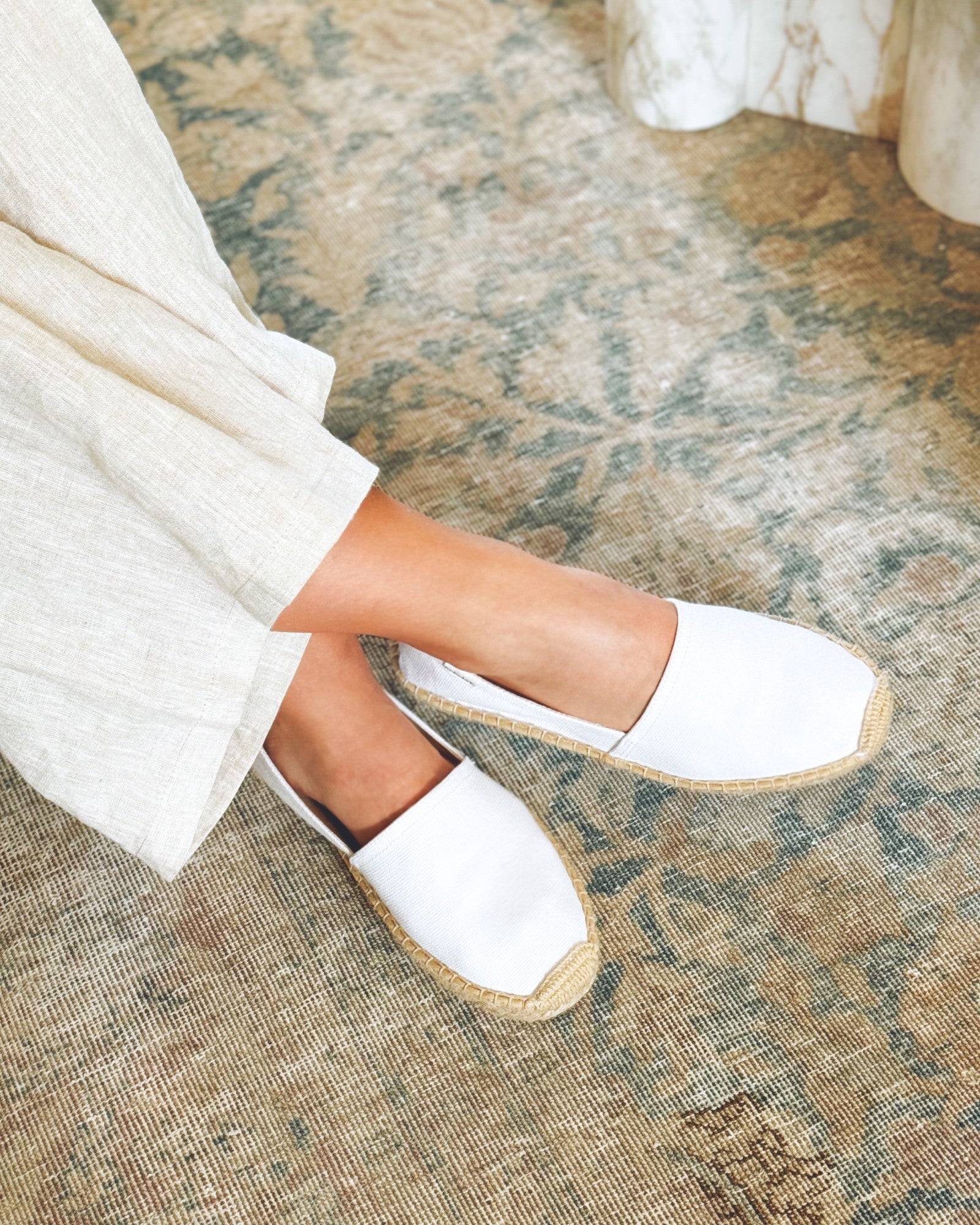 Women's Dali Original Espadrille Oasis White - Main Image