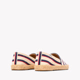 The Original Espadrille - Classic Stripes - Ivory / Navy / Red - Women's - Women's Espadrilles - Ivory / Navy / Red - Soludos - 