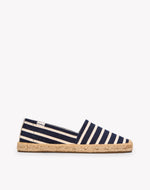 The Original Espadrille - Classic Stripes - Navy / Ivory - Women's - Women's Espadrilles - Navy / Ivory - Soludos - 