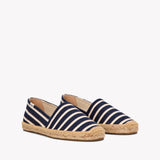 The Original Espadrille - Classic Stripes - Navy / Ivory - Women's - Women's Espadrilles - Navy / Ivory - Soludos - 
