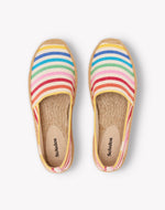 The Original Espadrille - Classic Stripes - Rainbow - Women's - Women's Espadrilles - Rainbow - Soludos - 
