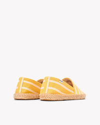 The Original Espadrille - Classic Stripes - Yellow / Ivory - Women's - Women's Espadrilles - Yellow / Ivory - Soludos - 