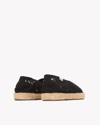 The Original Espadrille - Crochet - Noche Black - Women's - Women's Espadrilles - Noche Black - Soludos - 