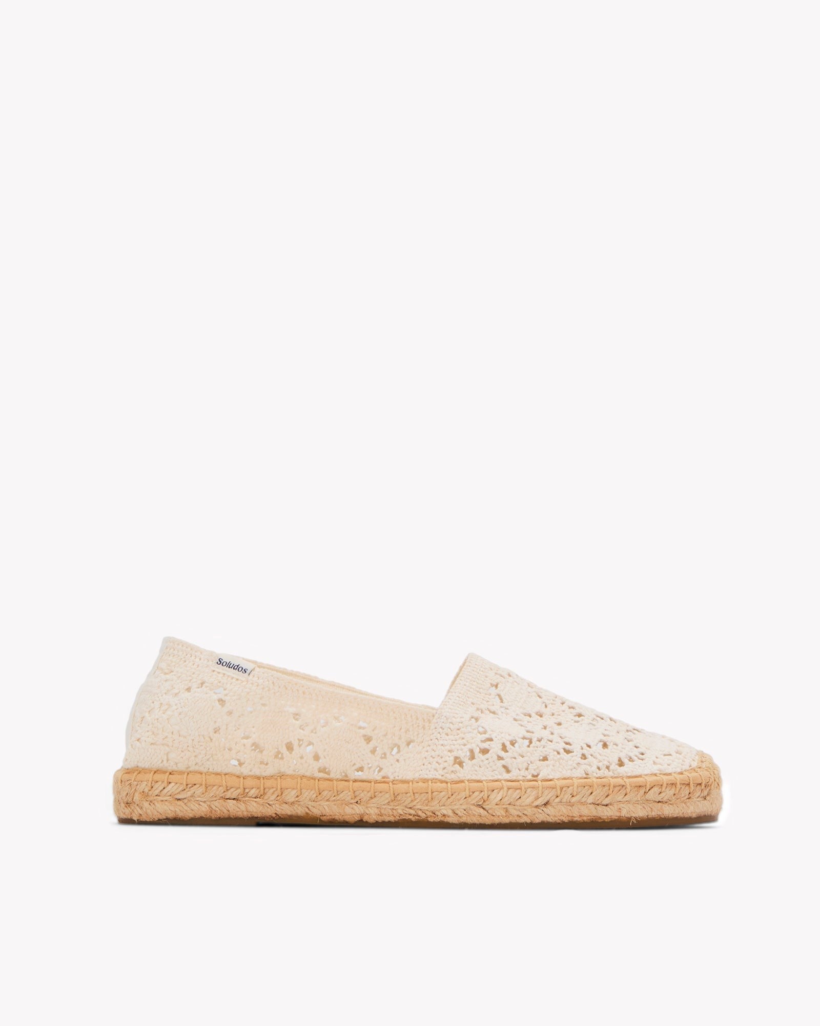Womens_Espadrilles_The Original_Crochet_La Concha Ivory - Women's Espadrilles - La Concha Ivory - Soludos - 