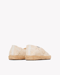 Womens Espadrilles The Original Espadrille Crochet La Concha Ivory