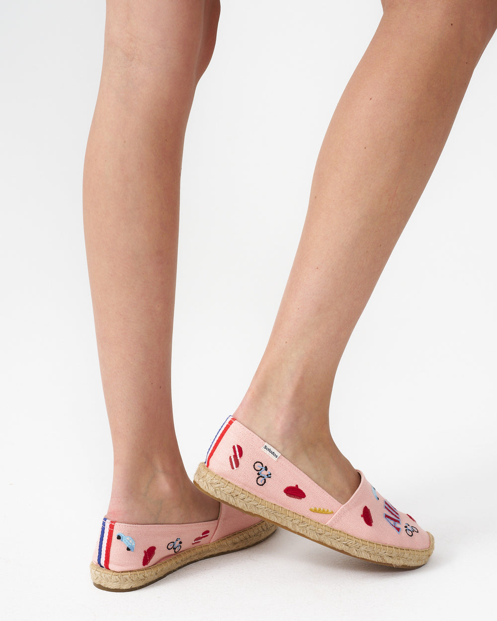 The Original Espadrille - Embroidery / France - Rosa Pink - Women's