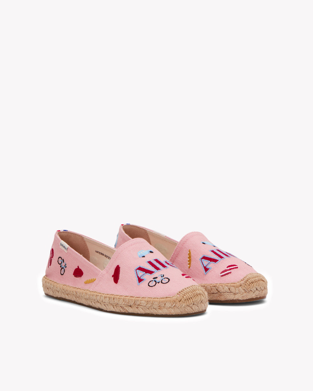 The Original Espadrille - Embroidery / France - Rosa Pink - Women's