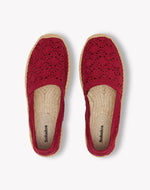 Womens_Espadrilles_The Original_Crochets_Reef Red - Women's Espadrilles - Reef Red - Soludos - 
