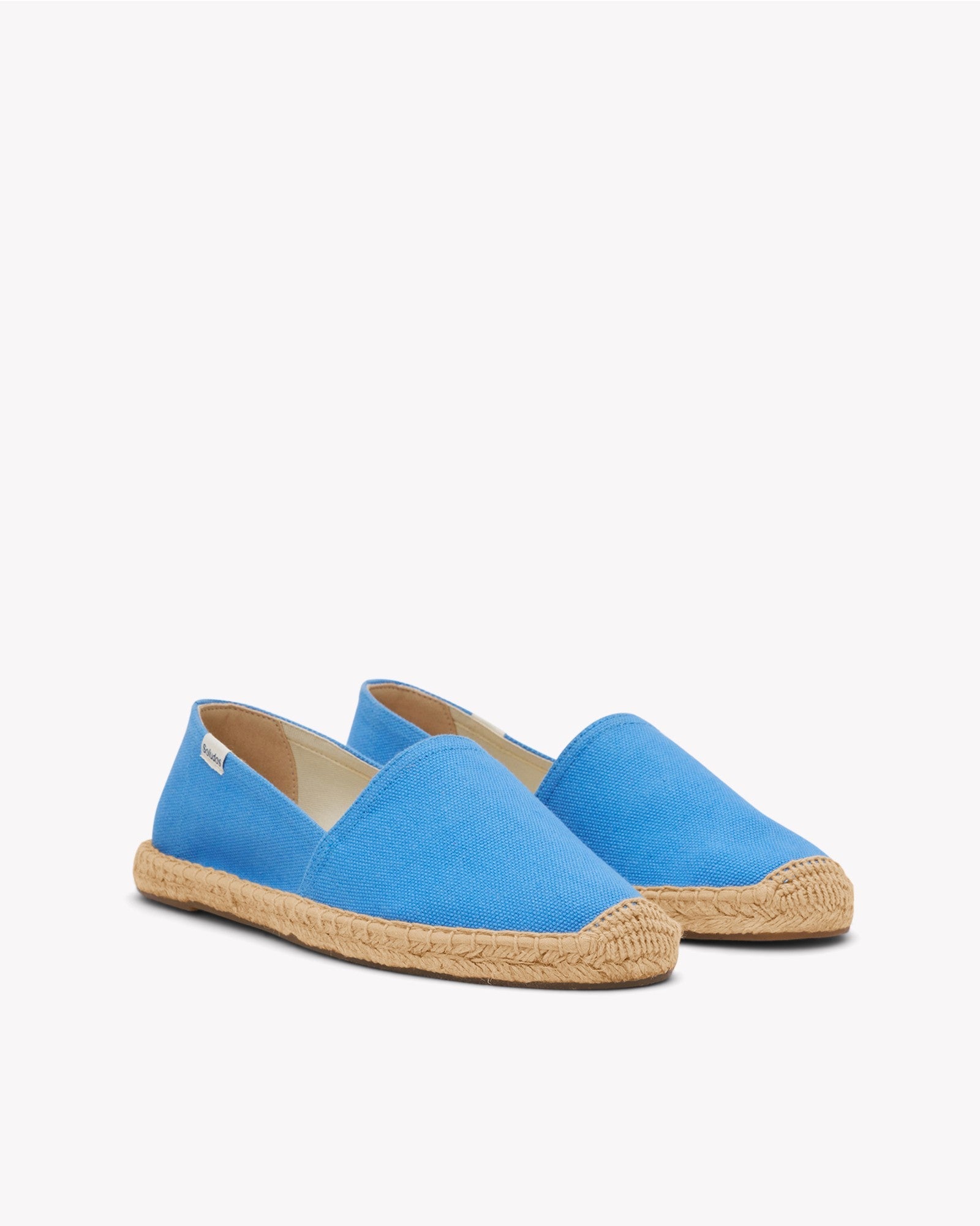 Womens_Espadrilles_The Dali Original_Canvas Colors_Cyan Blue - Women's Espadrilles - Cyan Blue - Soludos - 
