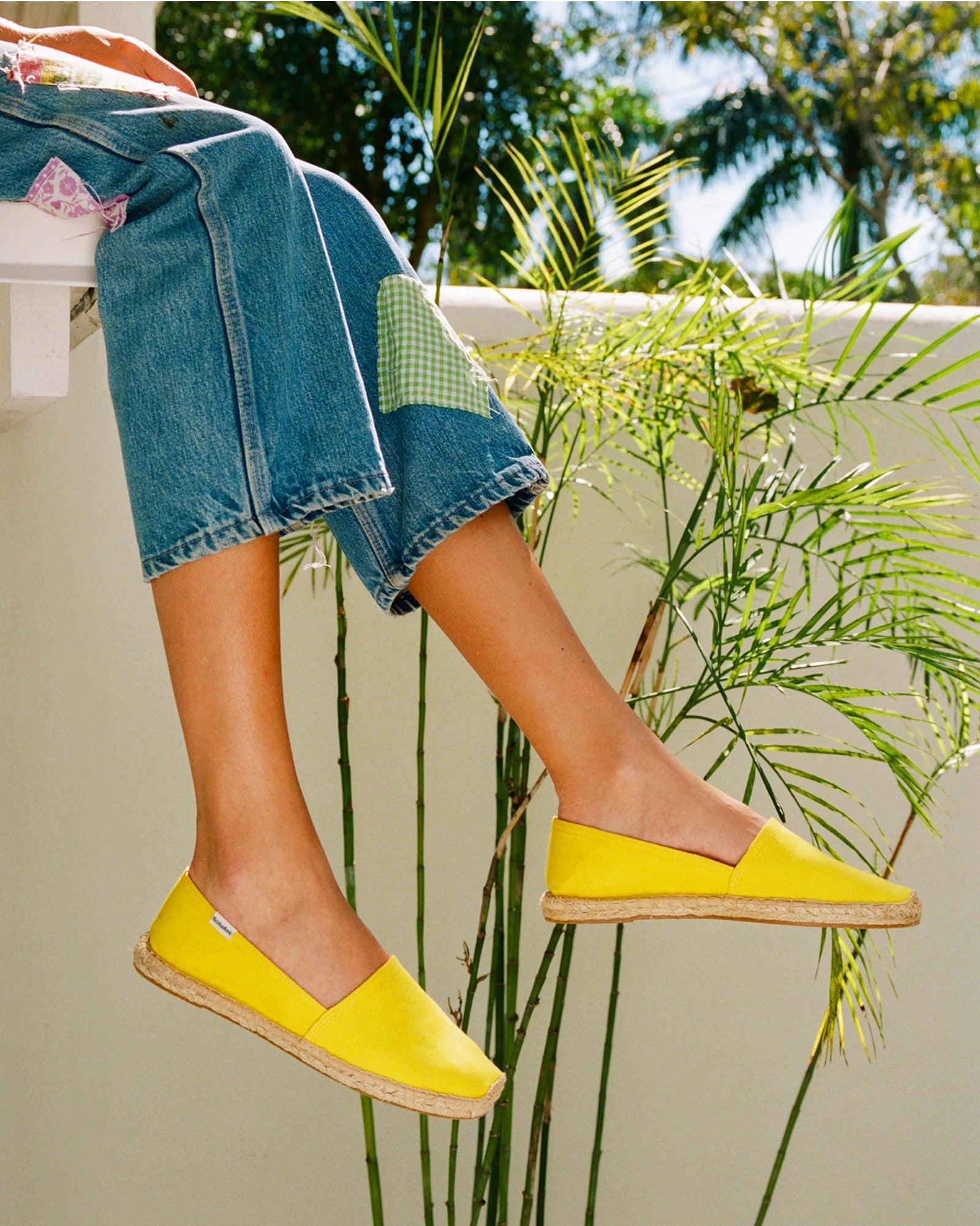 Womens_Espadrilles_The Dali Original_Canvas Colors_Sol Yellow - Women's Espadrilles - Sol Yellow - Soludos - 