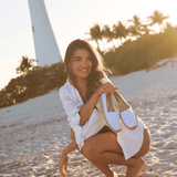 Women's Original Espadrille | Seersucker | Classic Blue - Womens Espadrilles - Classic Blue - Soludos - 