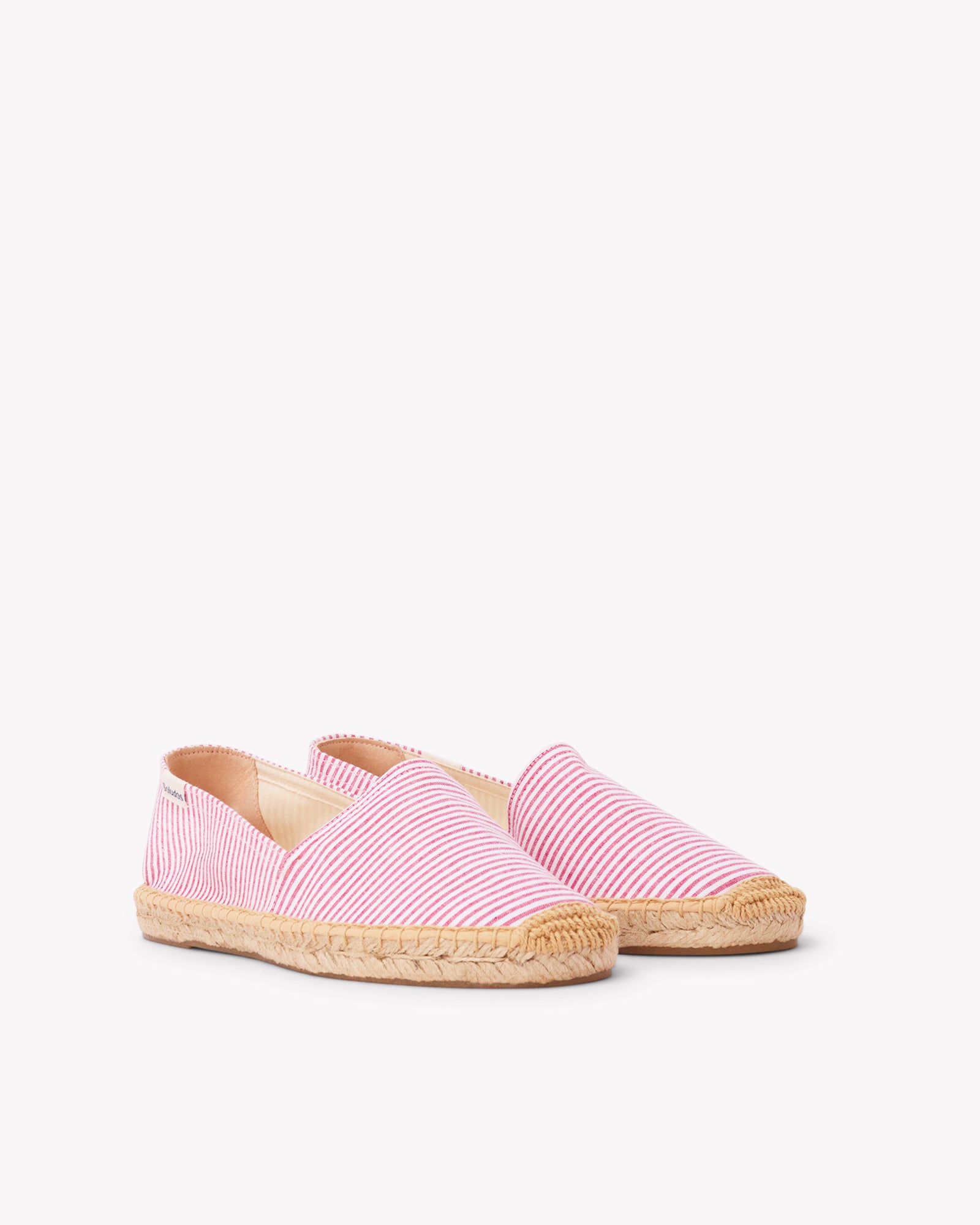 Women's Original Espadrille | Seersucker | Classic Pink - Womens Espadrilles - Classic Pink - ET2C - 