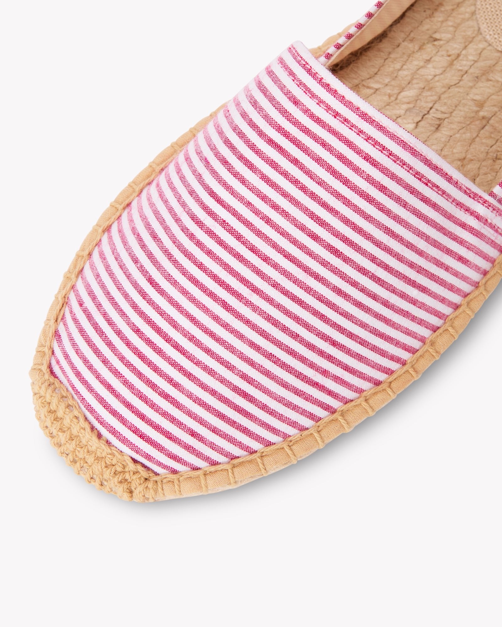 Women's Original Espadrille | Seersucker | Classic Pink - Womens Espadrilles - Classic Pink - ET2C - 